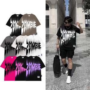 Camiseta Unisex ODM con Cuello Redondo, 100% Algodón, Talla Grande, Estampado, Tejido de 250g, Secado Rápido, Ecológica, Hecha en Vietnam - Product Image 6