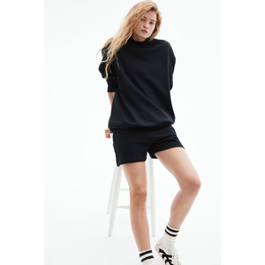 Sweat-shirts à capuche pour femmes en gros, fabrication OEM Bangladesh, respirants, anti-plis, anti-boulochage, en molleton épais 100% coton - Product Image 2