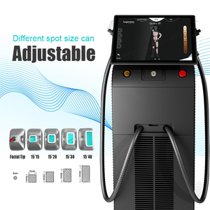 Ice Titanium penghilang bulu Laser 4 panjang gelombang 755 808 940 1064nm dioda Laser peralatan kecantikan untuk klinik medis diakui CE - Product Image 2