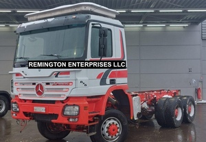 2005 <b>Mercedes</b> <b>Actros</b> 3346 Chassis Truck 6x6 Used Diesel Euro3 Automatic Transmission Left Hand Excellent Condition 53000kg GVW - Product Image 5