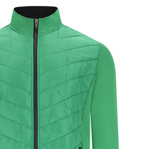 Chaquetas de lana cálidas de invierno para hombre al por mayor con cuello levantado cremallera completa tela suave transpirable cómoda y acogedora - Product Image 5