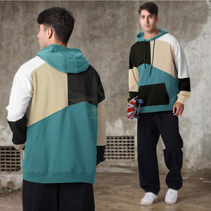 Nouveau style de sweats à capuche de couleur unie pour hommes vente en gros 100% coton sweats à capuche pour hommes à vendre - Product Image 4