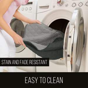 Housse de chaise réversible, housse de canapé matelassée, protection de meubles avec sangles élastiques, lavable, pour <span class=keywords><strong>fauteuil</strong></span>, enfants et animaux domestiques - Product Image 5