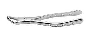 Pince d'extraction dentaire molaire mandibulaire Tarrant Global OP-06, bec à angle de 45°, poignée ergonomique, 5 positions de mâchoires, acier inoxydable - Product Image 5