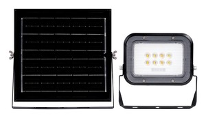 Proiettore solare a LED Simon CCT 50W 800lm IP65 con telecomando e pannello solare (IL426112) - Product Image 3