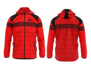 Chaqueta de lluvia de poliéster 100% de alta calidad para hombre, ropa deportiva de invierno lavable, chaqueta acolchada resistente al agua con capucha de manga larga - Product Image 3