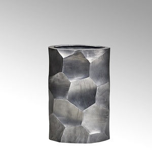 Vase de table plaqué argent de forme carrée moderne de vente chaude pour la maison et les décorations de mariage - Product Image 1