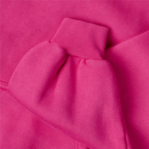 Sweat à capuche oversize pour femme en molleton 100% coton avec motif brodé, épaules tombantes pour l'hiver, avec OEM - Product Image 4