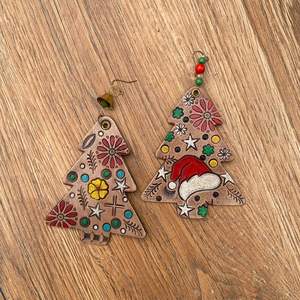 เครื่องประดับต้นคริสต์มาสหนังวัวแท้แบบตะวันตกที่แขวนของตกแต่งต้นคริสต์มาสทำจากหนังวัวแท้ - Product Image 3