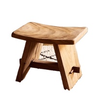 Table Basse Ronde Moderne de Qualité Haut de Gamme, Style Minimaliste Nordique en Bois pour Salon