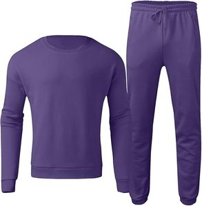 Survêtements à capuche en molleton de qualité supérieure décontractés hiver chaud Fitness vêtements d'entraînement 2 pièces pull survêtement - Product Image 1