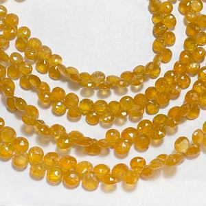 Qualité supérieure Fanta Tourmaline à facettes en forme de coeur Briolette, pierre précieuse naturelle pour bijoux - Product Image 5