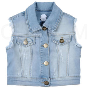 Nouveau Design femmes en détresse déchiré décontracté Jean veste 2025 haute qualité ajusté Denim durable prix de gros fourrure détails - Product Image 4