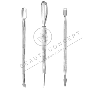 3 uds empujador de cutículas de uñas de alta calidad de doble extremo al por mayor mejor vendedor empujador de cutículas respetuoso con el medio ambiente empujador de cutículas personalizado - Product Image 6