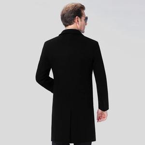 Manteau long en laine tendance pour homme, élégant, doux, chaud, manteau d'hiver de qualité supérieure, look élégant pour le quotidien, le bureau, les occasions formelles et les voyages - Product Image 4