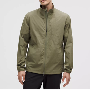 เสื้อแจ็คเก็ตกันลมมีซิปด้านหน้าผ้าใบมีฮู้ดสำหรับฤดูหนาวเสื้อกันหนาวแฟชั่น2025ใส่ได้ทั้งชายและหญิงเสื้อกันลมปรับแต่งโลโก้ได้ตามต้องการ - Product Image 1