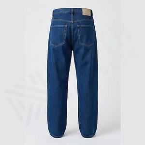 กางเกงยีนส์ผู้ชายดีไซน์ใหม่ คุณภาพเยี่ยม สีพื้นเรียบ รับผลิตตามสีที่ต้องการ ราคาขายส่ง กางเกงฟิตเนส สำหรับขายออนไลน์ บริการ OEM - Product Image 2