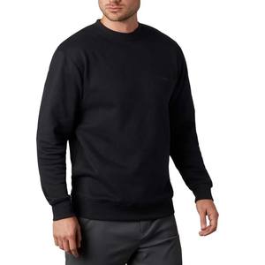 Man Black Oversized Pullover <b>Fleece</b> <b>Sweaters</b> Long Sleeve With Pockets Winter Sweatshirts - Product Image 5