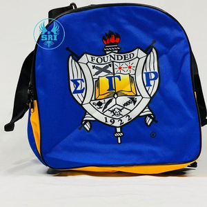 Bolsa de Lona Acolchada Sublimada para Mujer de la Hermandad Sigma Gamma Rho |   Bolsa de Lona Acolchada Personalizada con Bordado de la Hermandad SGR para Mujer - Product Image 4