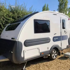 2025 moderne Mini camping-car RV léger larme Popup caravane 4x4 utilisation tout-terrain peut accueillir 2 personnes - Product Image 1
