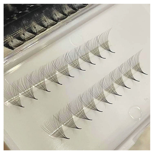 Extensiones de Pestañas Hechas a Mano con Volumen Completo de Pelo Sintético Pre-fabricado 16D del Fabricante Vietnamita, Fáciles de Usar para Maquillaje Diario y Belleza - Product Image 2