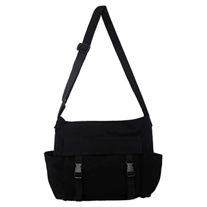 Sac messager de mode pour hommes de qualité supérieure fermeture à glissière en toile avec motif personnalisé fournisseur de confiance - Product Image 2