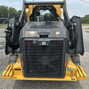 2023 Johnn Deerre 333G Skid Steer Cab Enclosure A/C y controles de calor Alto flujo hidráulico Air Ride Seat Joystick - Product Image 3