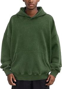Sudaderas Casuales de Invierno para Hombre, Color Sólido, 100% Algodón, Felpa, Corte Regular, Transpirables, de Secado Rápido, con Bolsillo, Ecológicas - Product Image 4