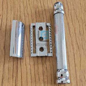 Rasoirs de sécurité en acier inoxydable haute performance pour l'épilation - Qualité supérieure, réutilisables et durables, lame simple - Product Image 2
