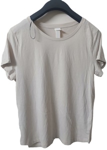 Camiseta casual de moda del color sólido y de la raya de las señoras de cantidad a granel de la fábrica de Bangladesh en precio al por mayor - Product Image 2