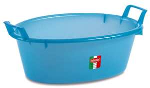 <b>Blue</b> Oval Drawer Lt. 75 - Cm. 80x31 H - Product Image 1