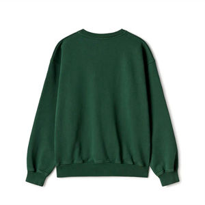 เสื้อสเวตเตอร์คอกลมแขนยาวผ้าฝ้ายแบบสวมหัวของผู้ชายเสื้อสเวตเชิ้ต100% แบบสวมหัวโลโก้ออกแบบได้ตามต้องการ - Product Image 5