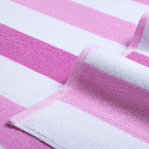 Serviette en coton blanc de qualité supérieure 100% coton / Serviettes de plage personnalisées avec logo brodé imprimé, coupe ajustée - Product Image 6