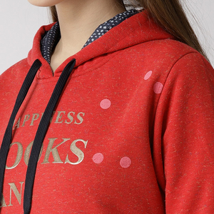 Sudaderas con Capucha de Felpa de Algodón Personalizables para Mujer, Manga Larga, Cuello con Capucha Tejido, Sudaderas de Invierno de Secado Rápido y Transpirables - Product Image 6