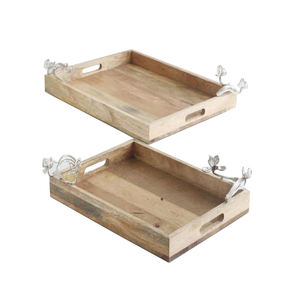 Vajilla de diseño exclusivo Bandeja para servir Catering Royal Look Bandeja para servir aperitivos y alimentos de diseñador hecha a mano - Product Image 1