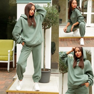 Chándal Mujer Recién llegados Chándal de terciopelo personalizado Mujer Cremallera Body Velour Chándal Chaqueta con pantalones Conjunto de 2 piezas - Product Image 5