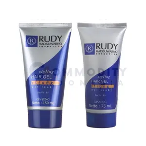 Customized Label Rudy Hadisuwarno Finishing Cream Hair Gel OEM Makeup Logo Item Pcs Package Feature