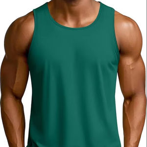 Débardeurs de fitness respirants sans manches pour hommes Chemise confortable pour l'entraînement et les vêtements de cérémonie - Product Image 1