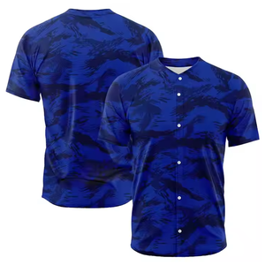 Vêtements de sport en polyester respirant de haute qualité pour baseball et softball, ensembles personnalisés avec logo, uniformes imprimés grandes tailles, livraison rapide - Product Image 6