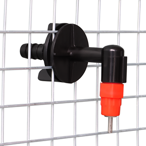 खरगोश उपकरण कृन्तकों पानी पीने वाले स्टेनलेस स्टील निप्पल DC-RD24 + एक्सटेंशन कोहनी और विंगनट - Product Image 5