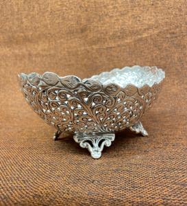 ชามรูปไข่ขนาดเล็กชุบเงินสำหรับตกแต่งบ้าน,ชามใช้ได้สำหรับตกแต่งและให้ของขวัญสินค้าออกใหม่ - Product Image 5