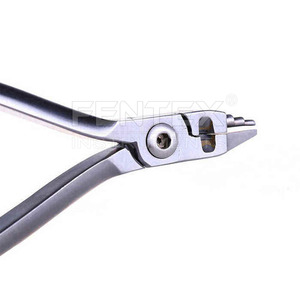 Pinzas de extracción dental de acero inoxidable, alicates dentales de raíz alemana, fuente de alimentación Manual, consumibles dentales - Product Image 5