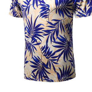 เสื้อยืดเย็บตะเข็บตัดกันสำหรับผู้ชายมาใหม่ ดีไซน์ทันสมัย เสื้อผ้าลำลองสไตล์คนเมือง - Product Image 3