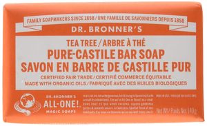 สบู่ก้อนบรอนเนอร์ส เพียว คาสติล เมจิกบาร์ (กลิ่นเปปเปอร์มินต์ 5 ออนซ์ แพ็คคู่) สบู่ไวท์เทนนิ่งแบบพกพา ผลิตจากน้ำมันมะกอกออร์แกนิคที่ได้รับการรับรอง - Product Image 5