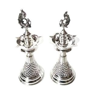 Bougeoir en métal en laiton candélabre poli brillant support votif pour noël célébration de pâques décoration de la maison lanternes pots - Product Image 4