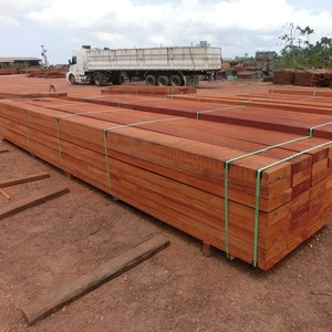 Heavy-Duty Azobe Timber Logs & Lumber | Sustainable Lophira Alata Wood for Bridges and Railway Sleepers - Product Image 3