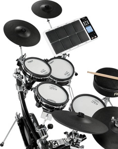 แผ่นกลองอิเล็กทรอนิกส์ SPD-30 Octapad รุ่นใหม่ พร้อมขาตั้ง  หนังกลองทำจากหนังแกะ รุ่น US - Product Image 1