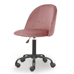 Contemporary Multi-Colored Velvet Cushioned Swivel <b>Chair</b>-Lucas 02 GAK009 - Product Image 4