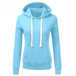 Sudadera con Capucha Ligera para Mujer, Sudadera Cálida de Forro Polar, Informal, con Capucha, para Otoño e Invierno, Precio al por Mayor - Product Image 4