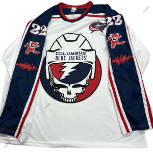 Camisetas de Hockey sobre Hielo de Poliéster de Primera Calidad Hechas en Fábrica Sibrin con Nombre y Número de Equipo Personalizados, Tallas para Adultos, Equipo de EE. UU. - Product Image 1